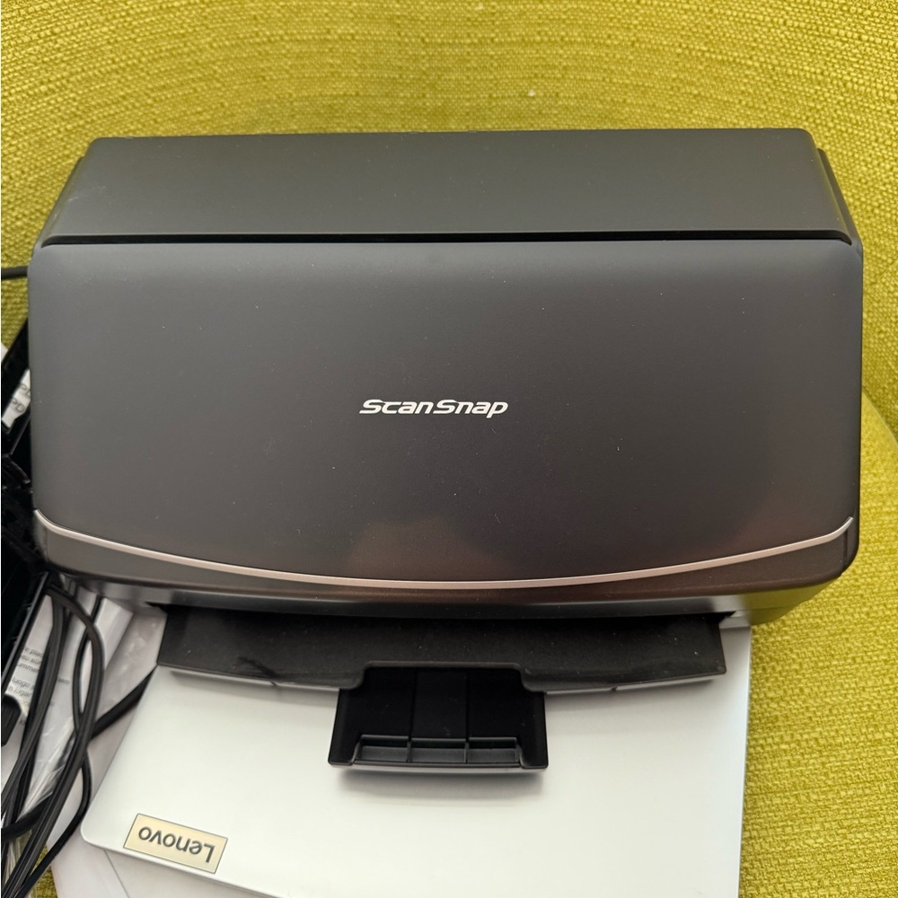 ScanSnap Document Scanner in Black